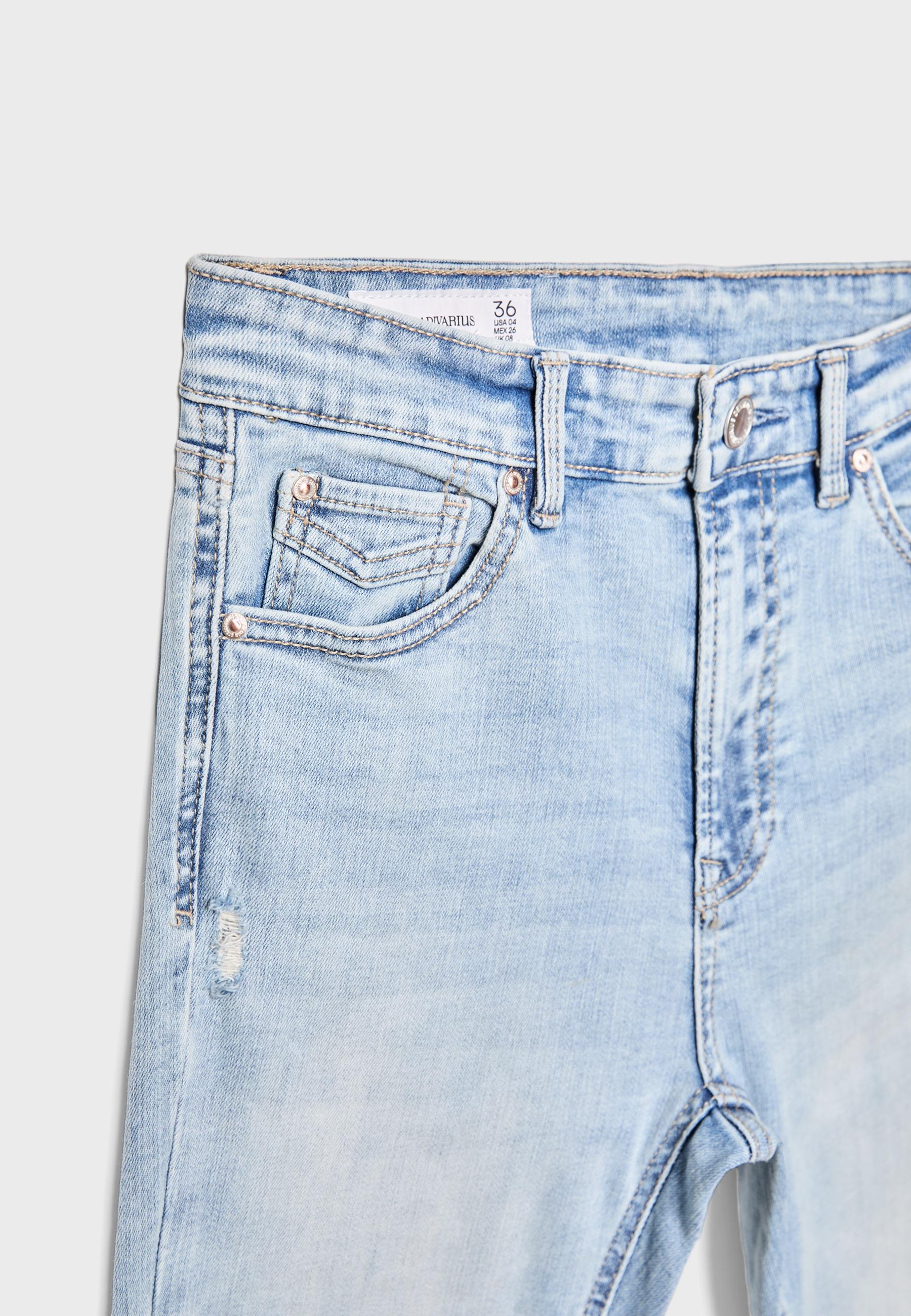 D07 normal bel skinny jean - Görsel 11