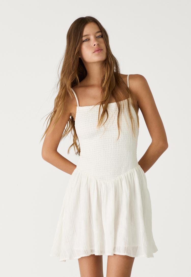 vestido corto tirantes