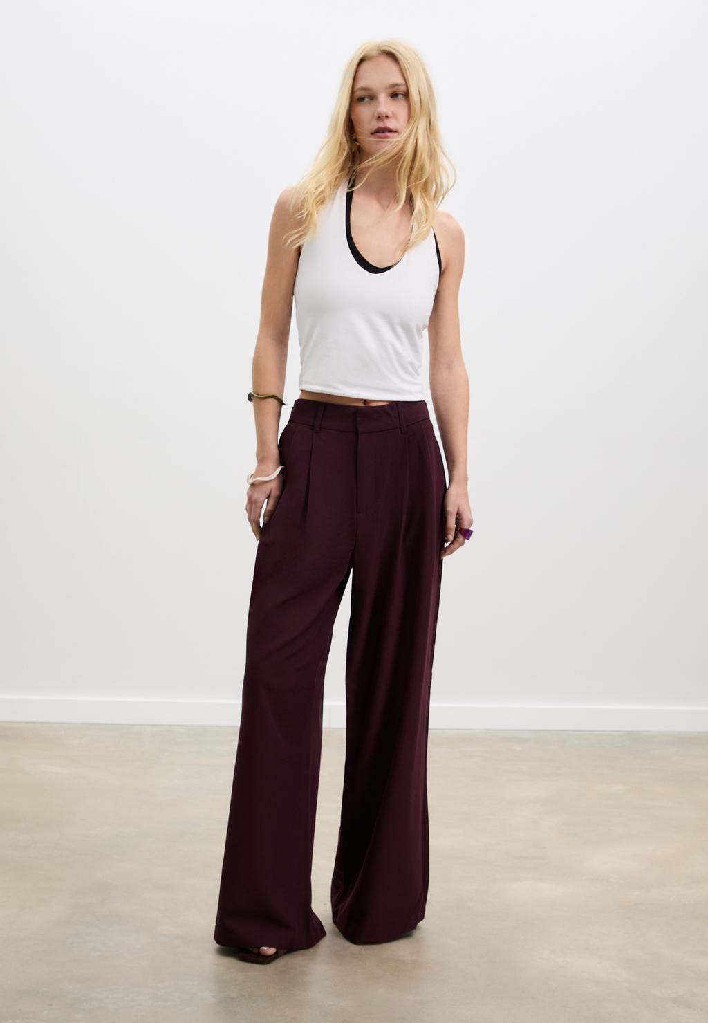 Pantalon super large ajustable