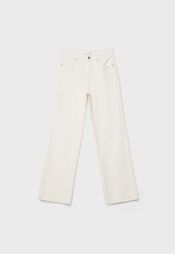 D92 straight geniş paça jean - Görsel 7