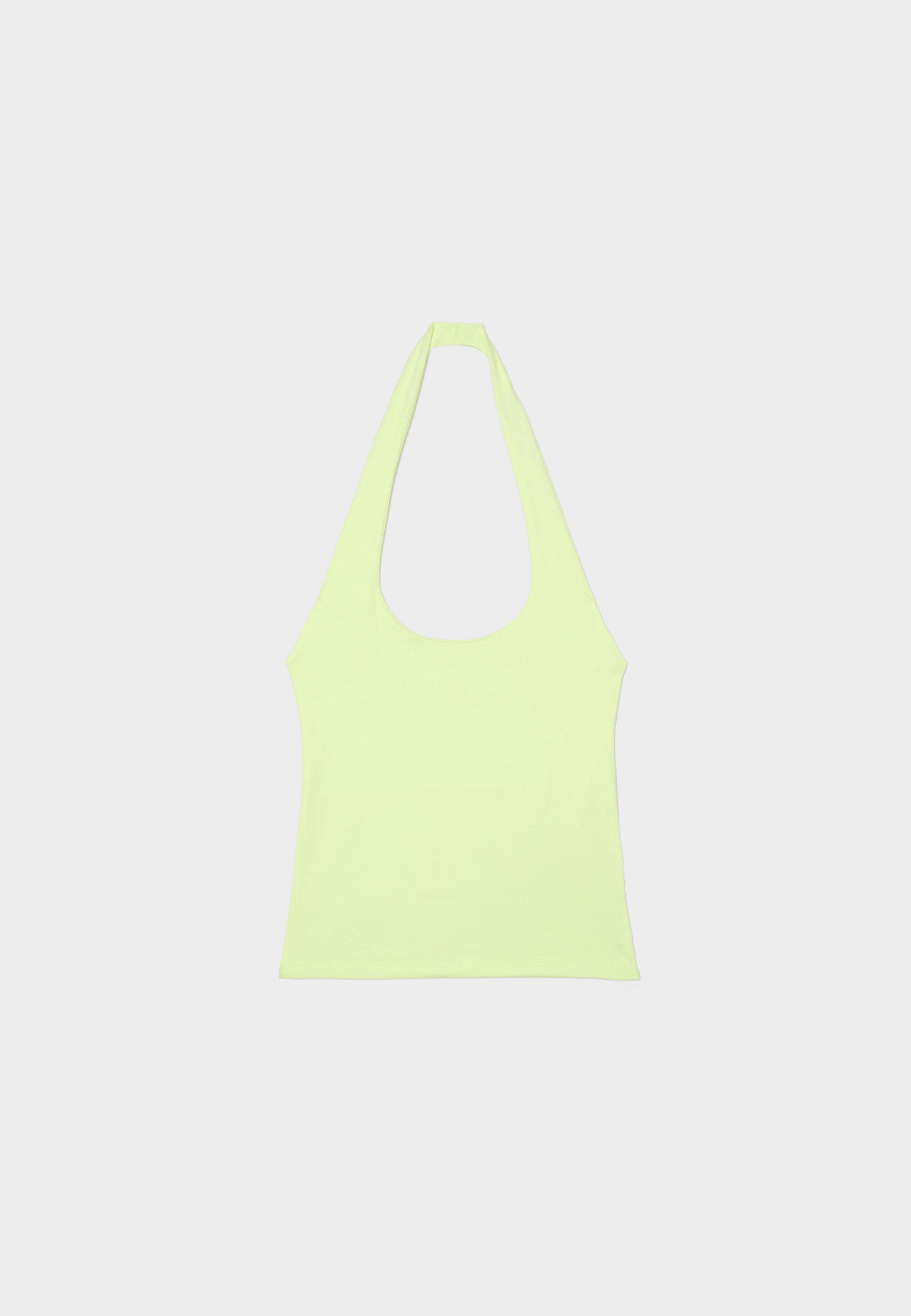 Halter yaka t-shirt - Görsel 6