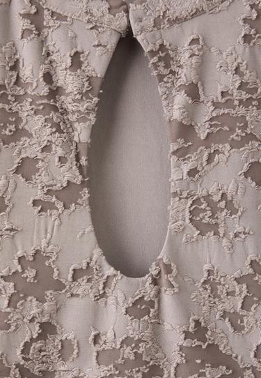 Jacquard midi dress — Brown 9