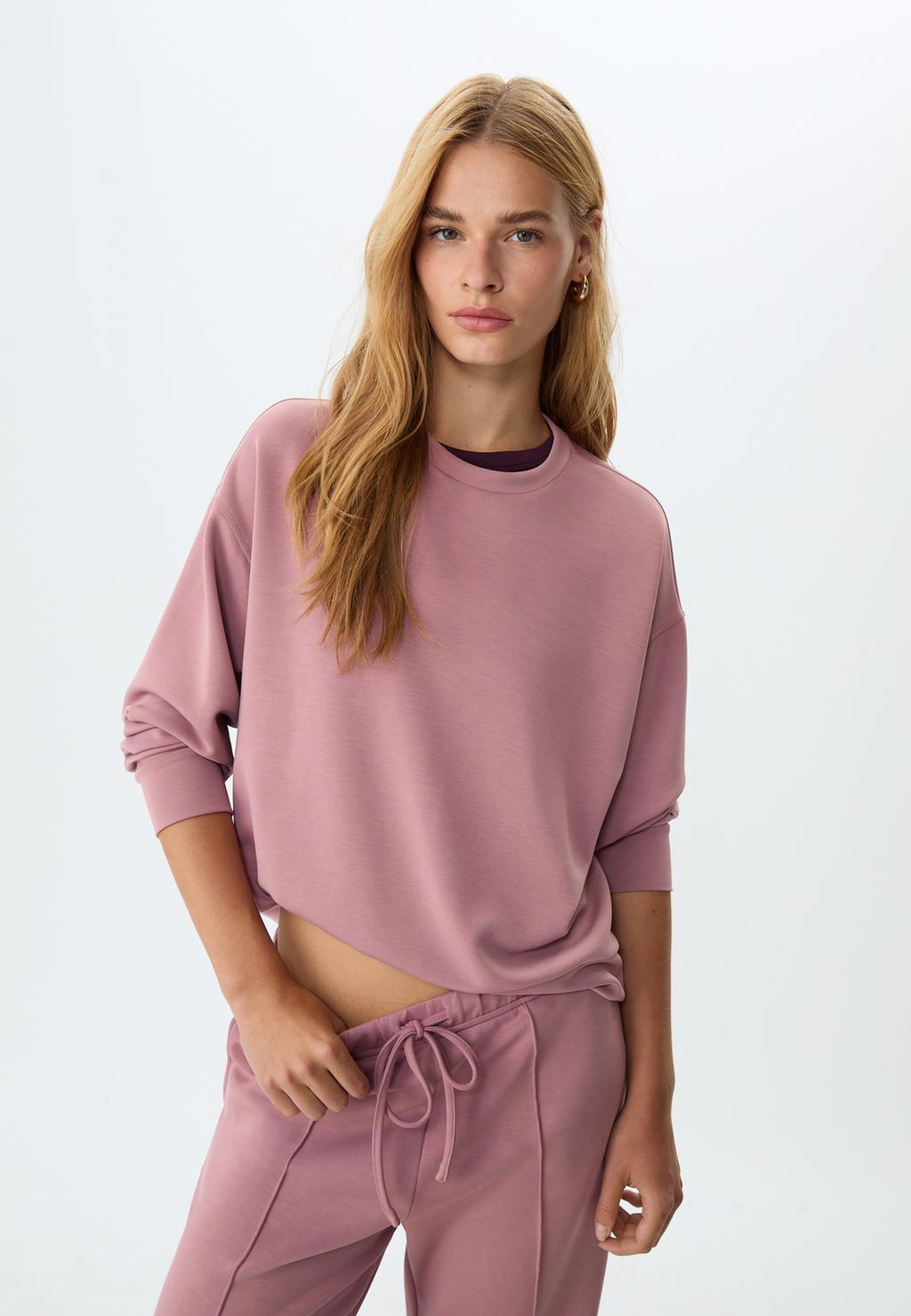 Basic soft-touch sweatshirt