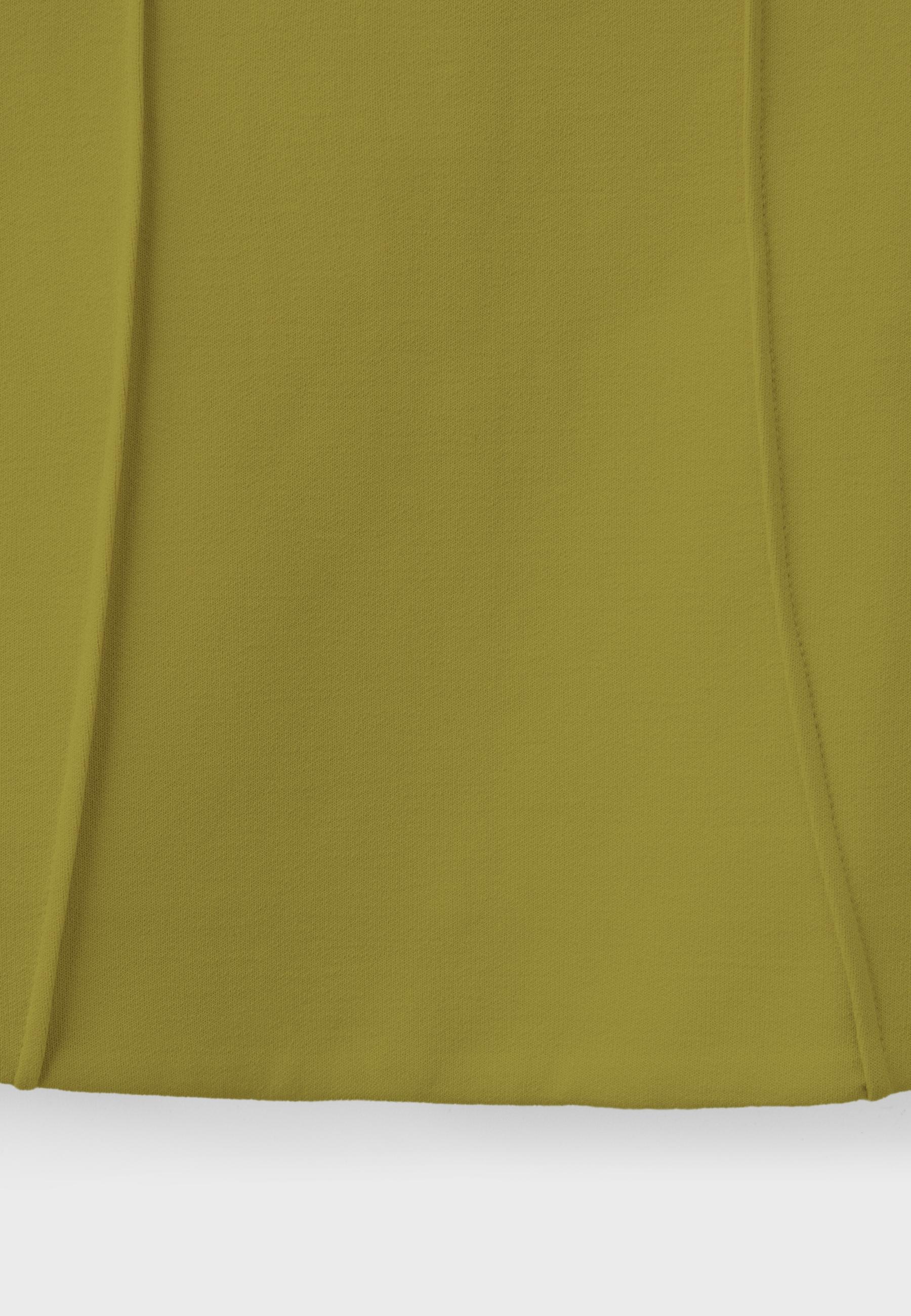 Sweetheart bandeau top — Olive green