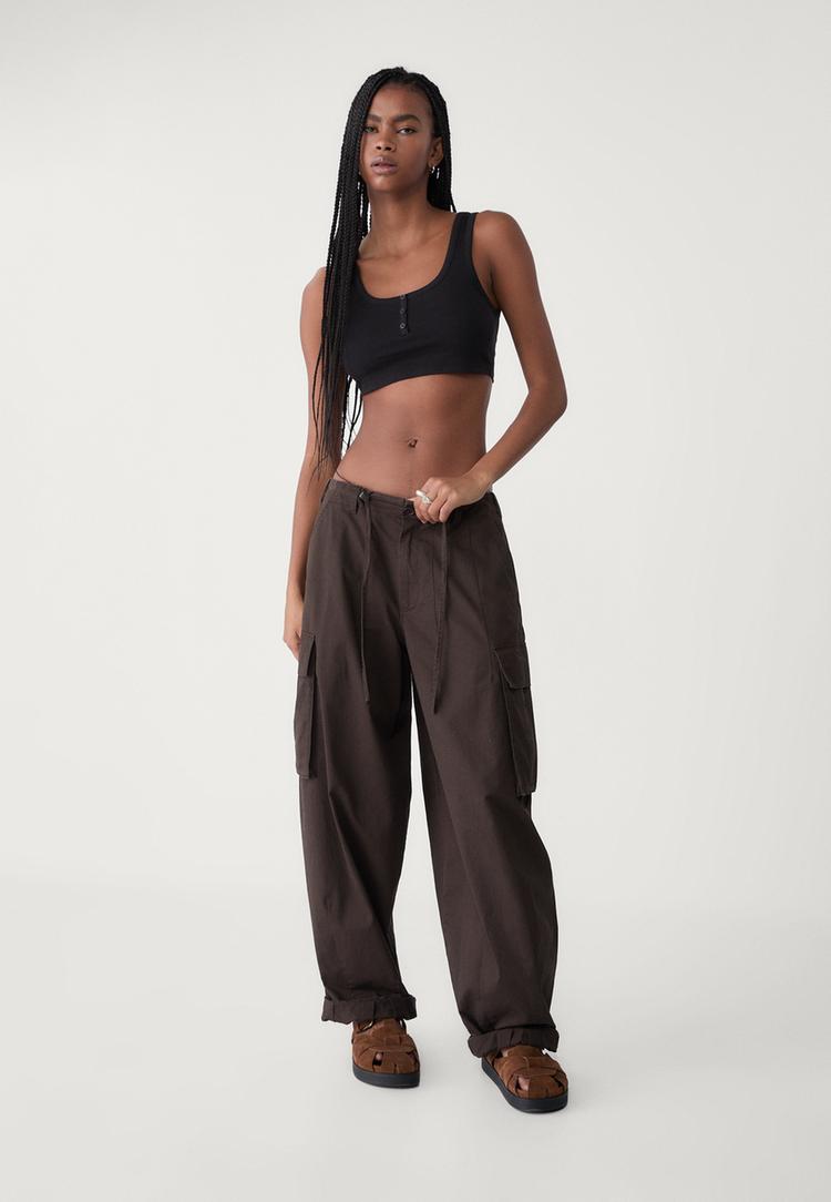 top bralette botones
