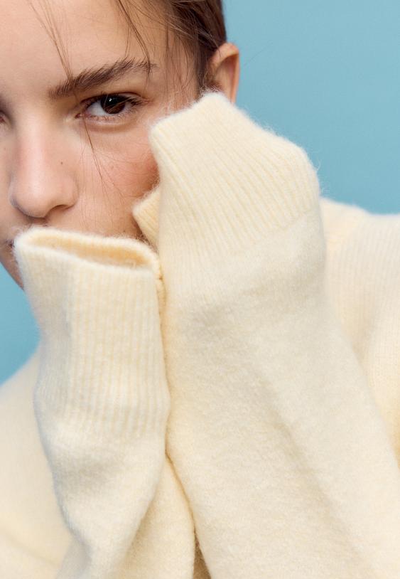 soft touch knitted jumper