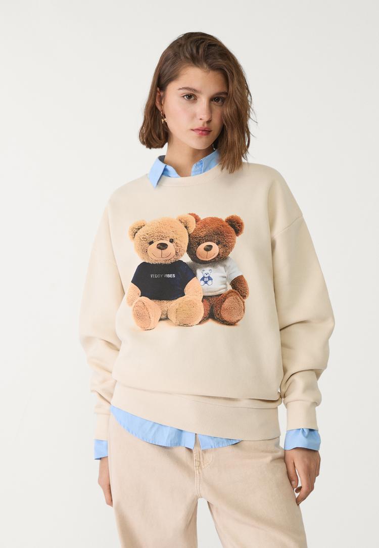 sudadera estampado osos