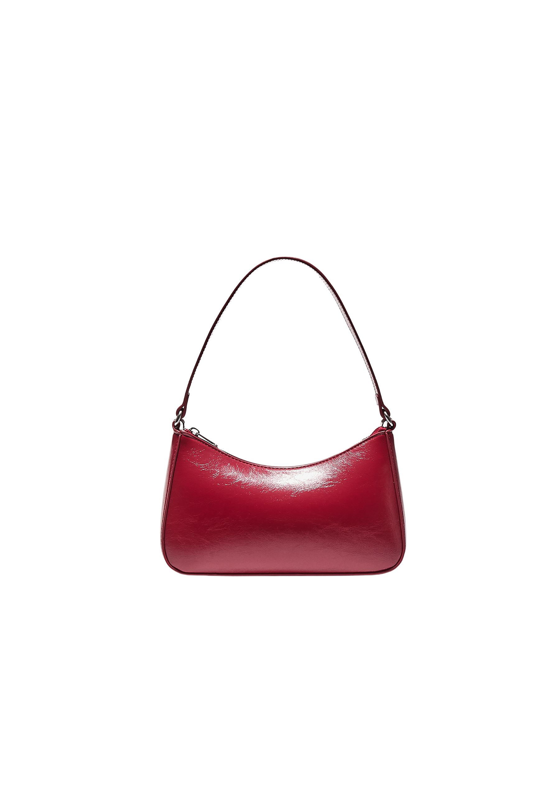 Long chain shoulder bag — Red