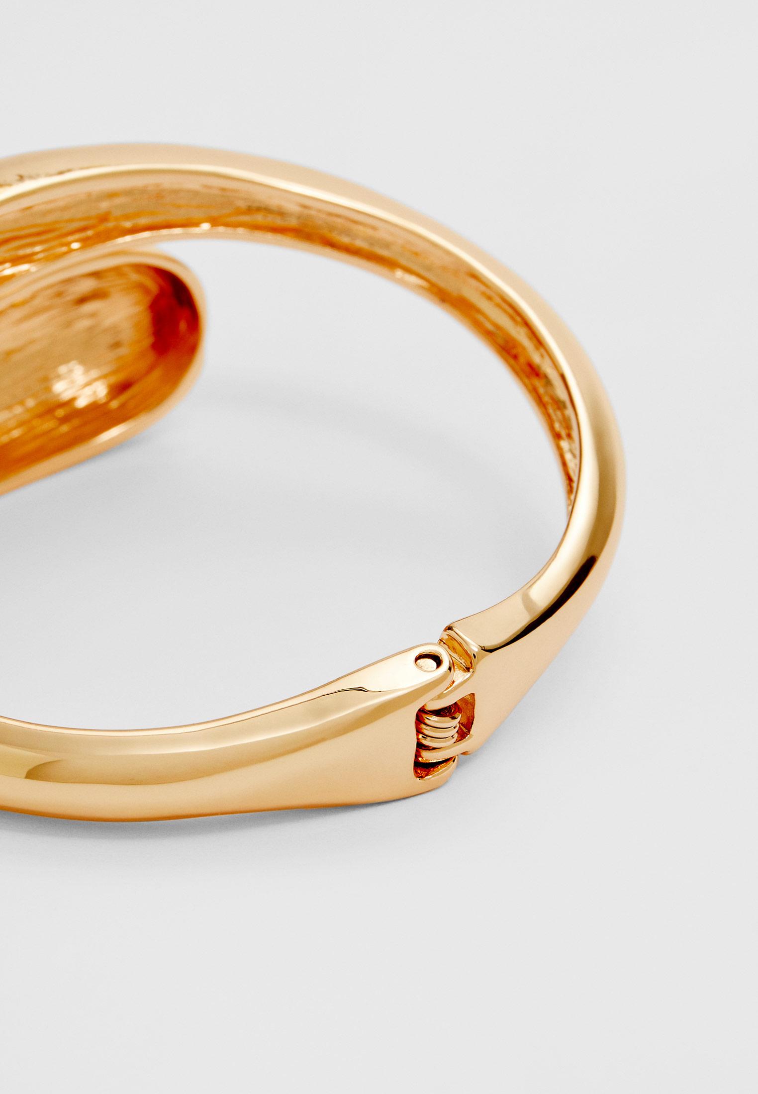 Rigid arm cuff — Gold