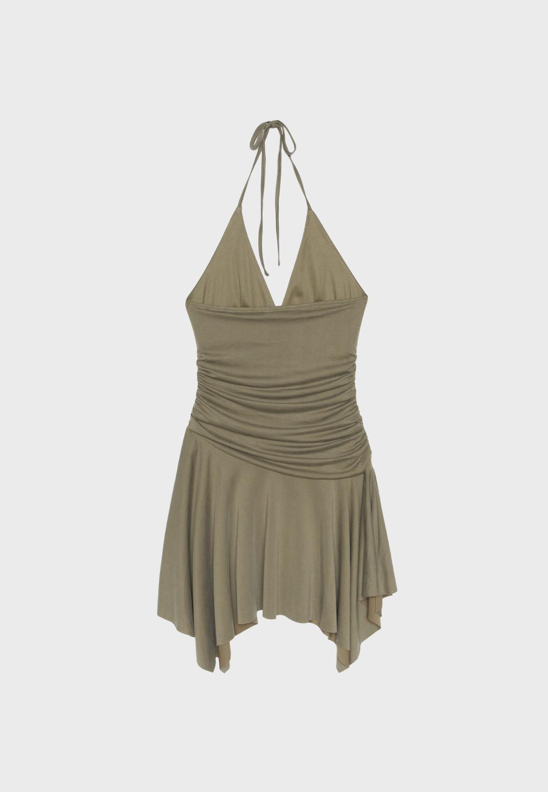 Short dress with pointed hem - Women's fashion | Stradivarius Germany Short dress with pointed hem - Women's fashion | Stradivarius Germany