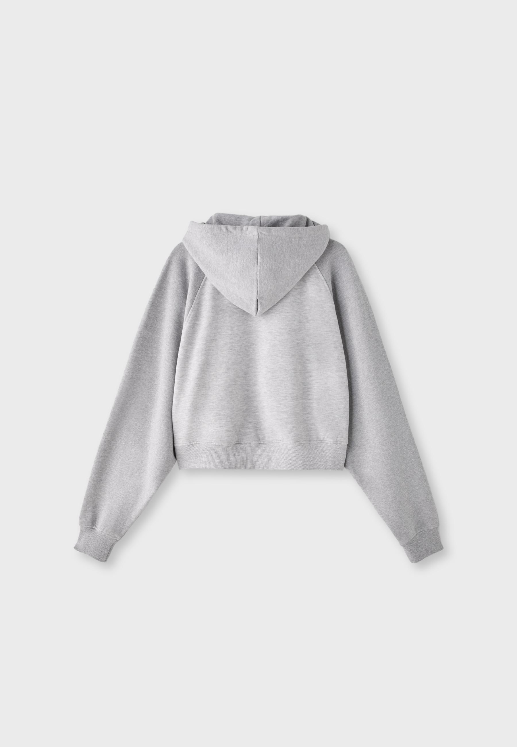 Stradivarius Kontrast detaylı sweatshirt görsel 8