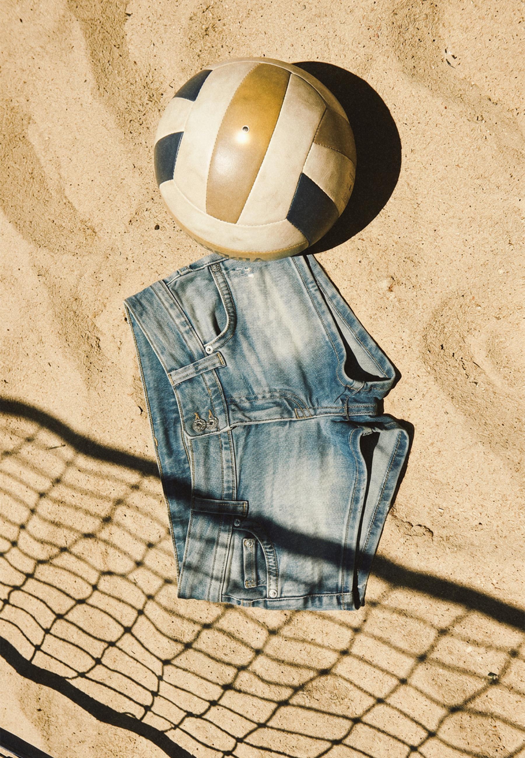 D76 Mikro denim şort - Görsel 2