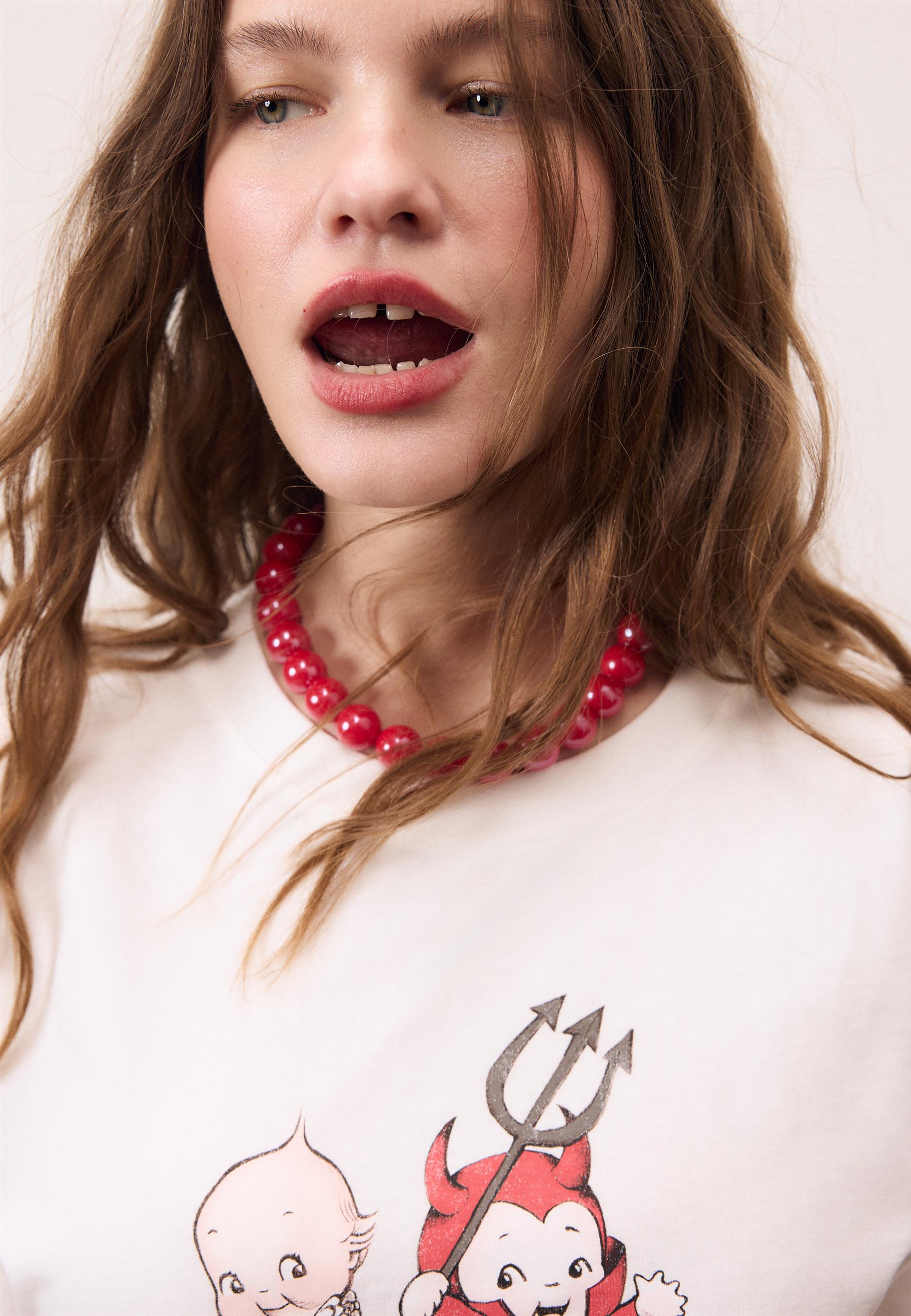 KEWPIE short sleeve T-shirt — White