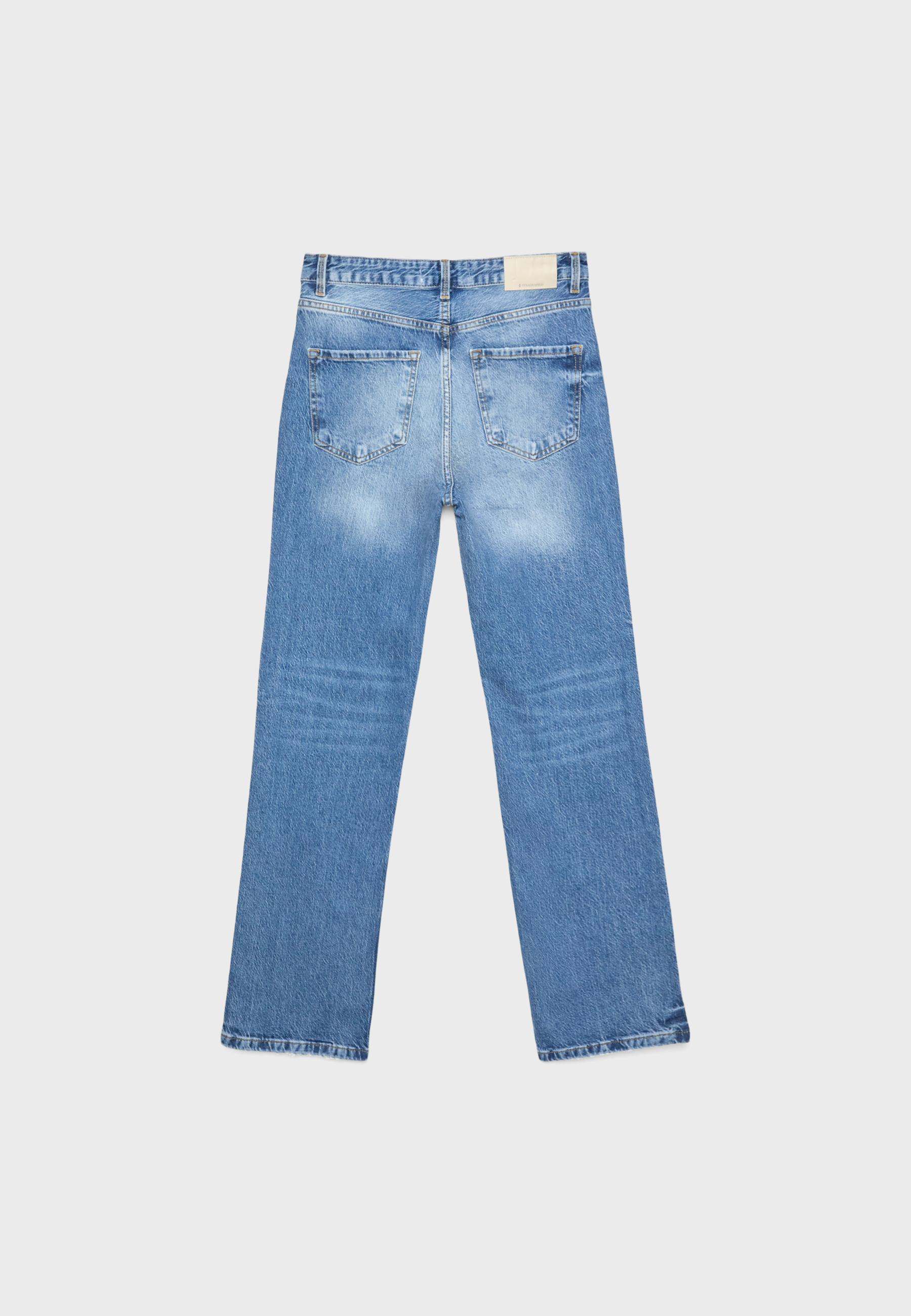 D98 Straight fit Kot Pantolon - Görsel 10