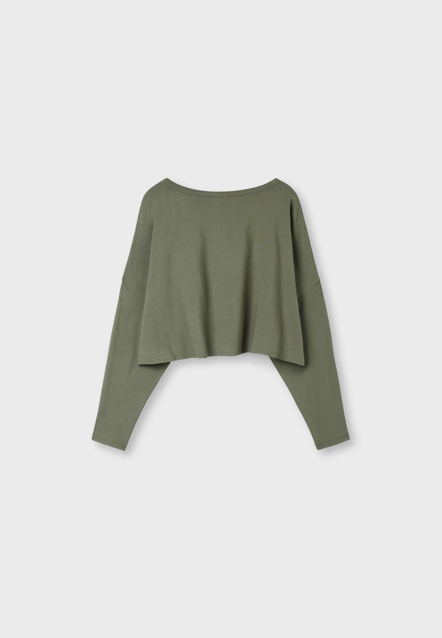 Long sleeve T-shirt — Khaki