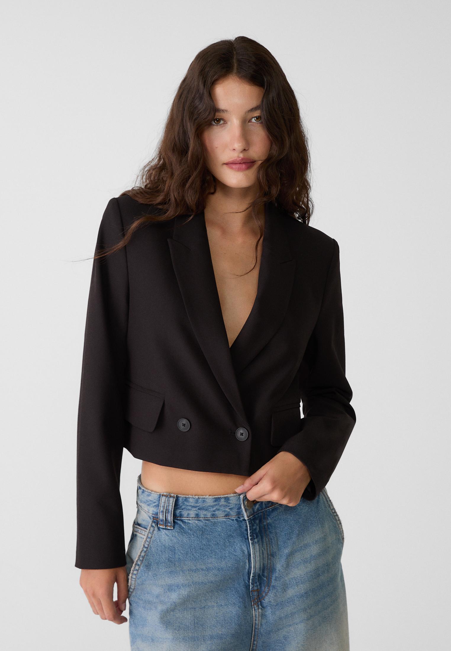 Outlet Cropped Blazer