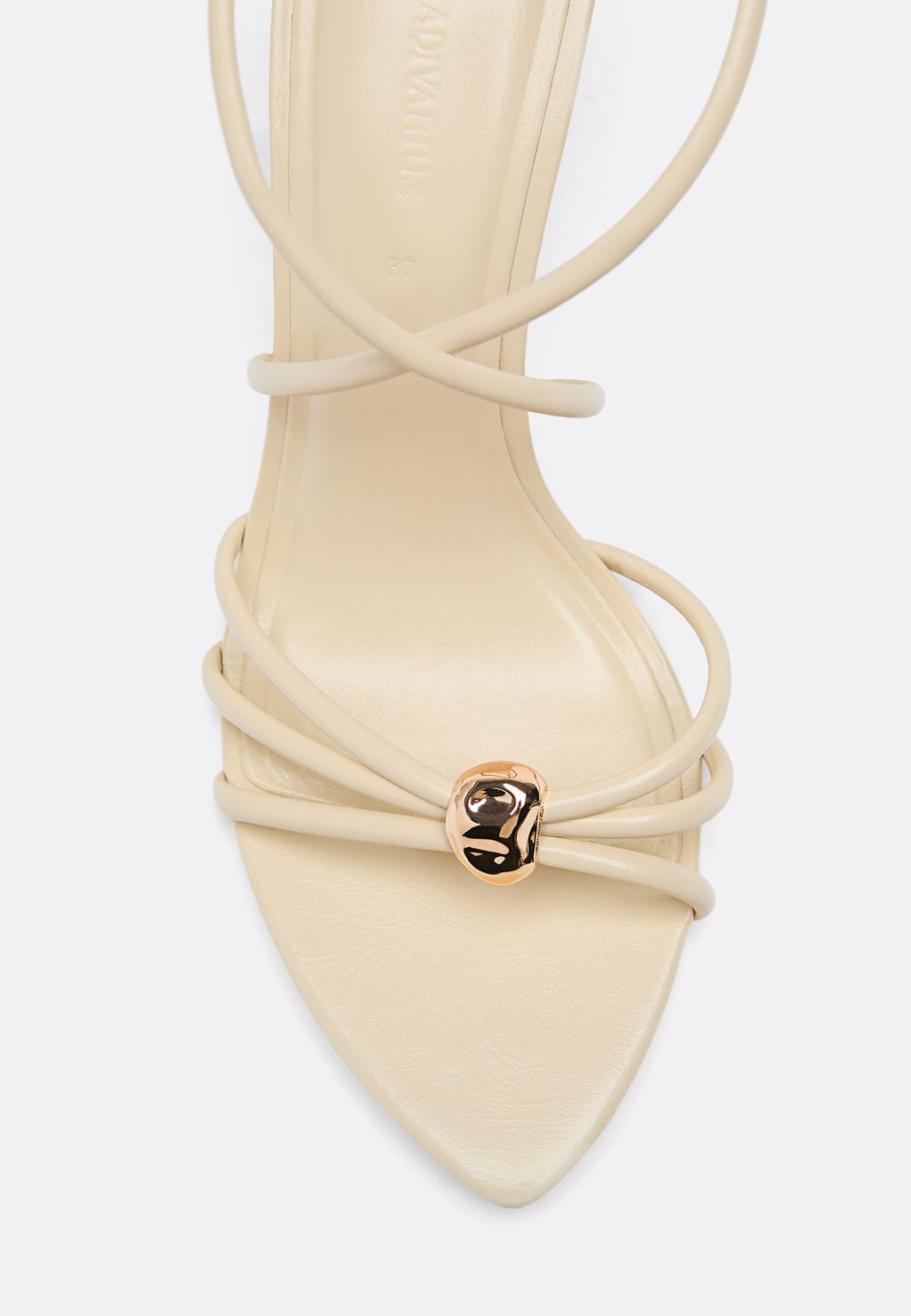 Stiletto heel sandals