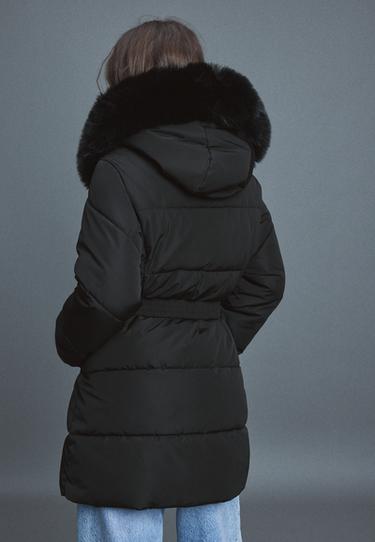 Fitted padded coat — Black 5