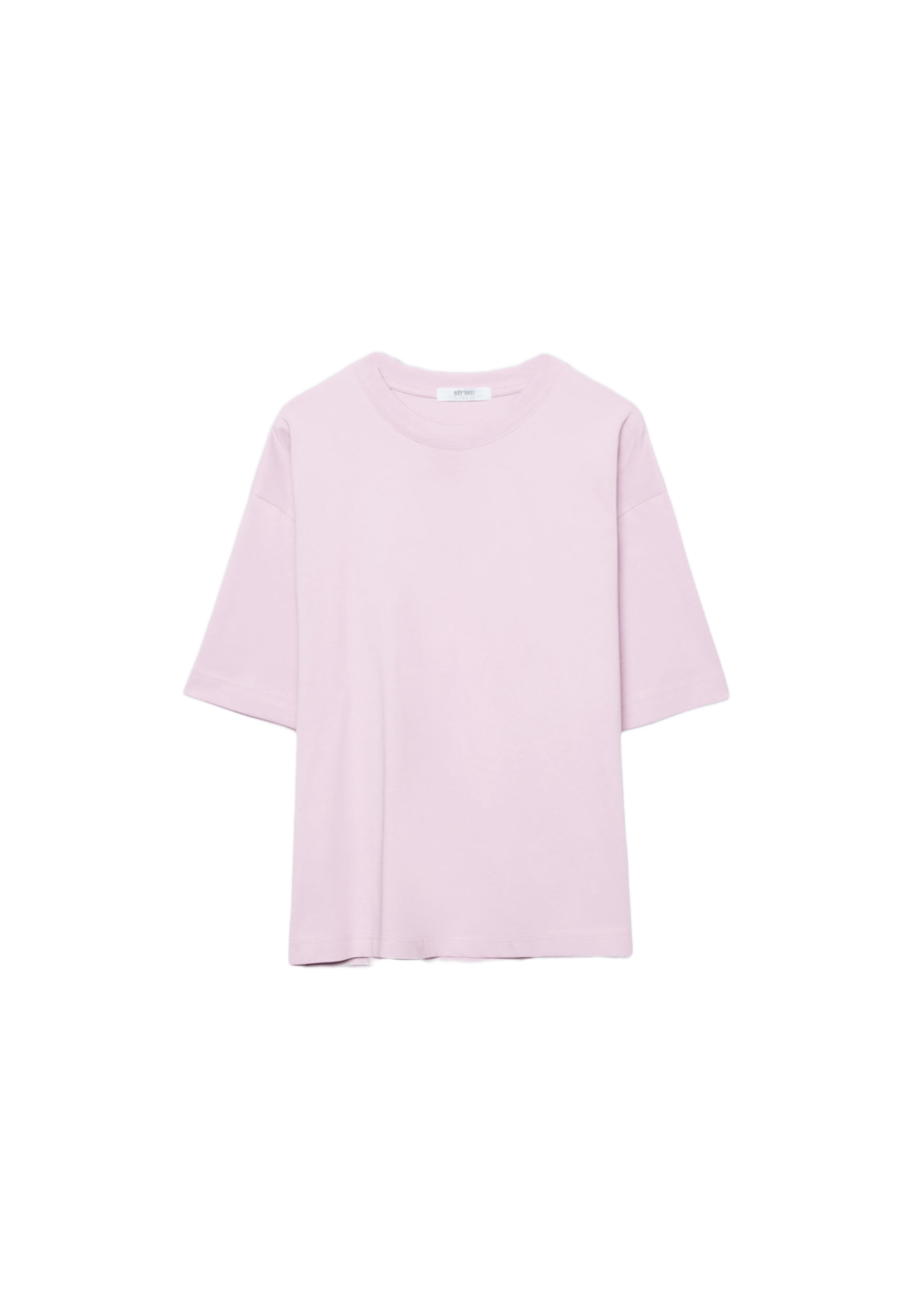Oversize short sleeve T-shirt — Pastel pink