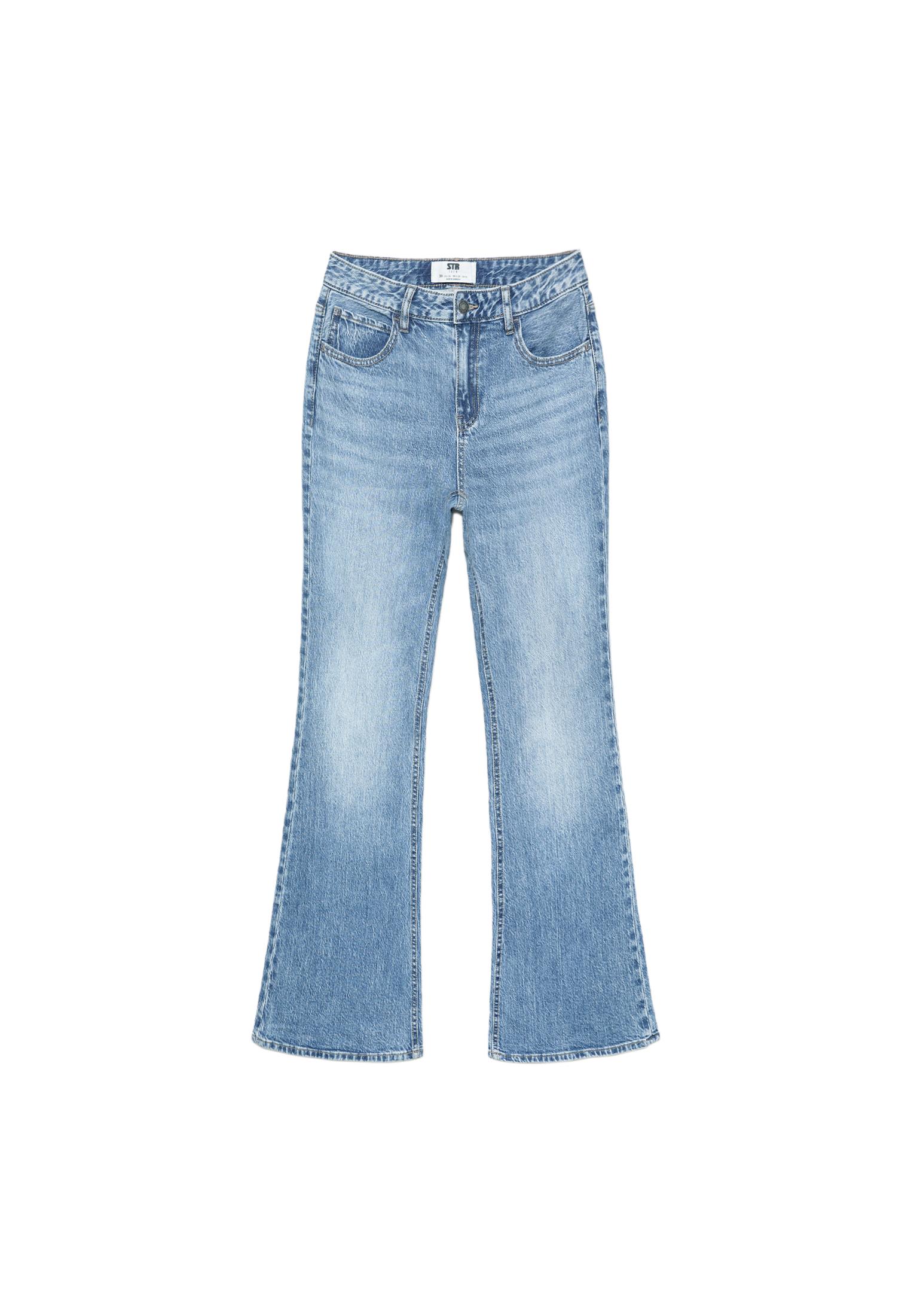 Flared comfort jeans - Women's fashion | Stradivarius Canada