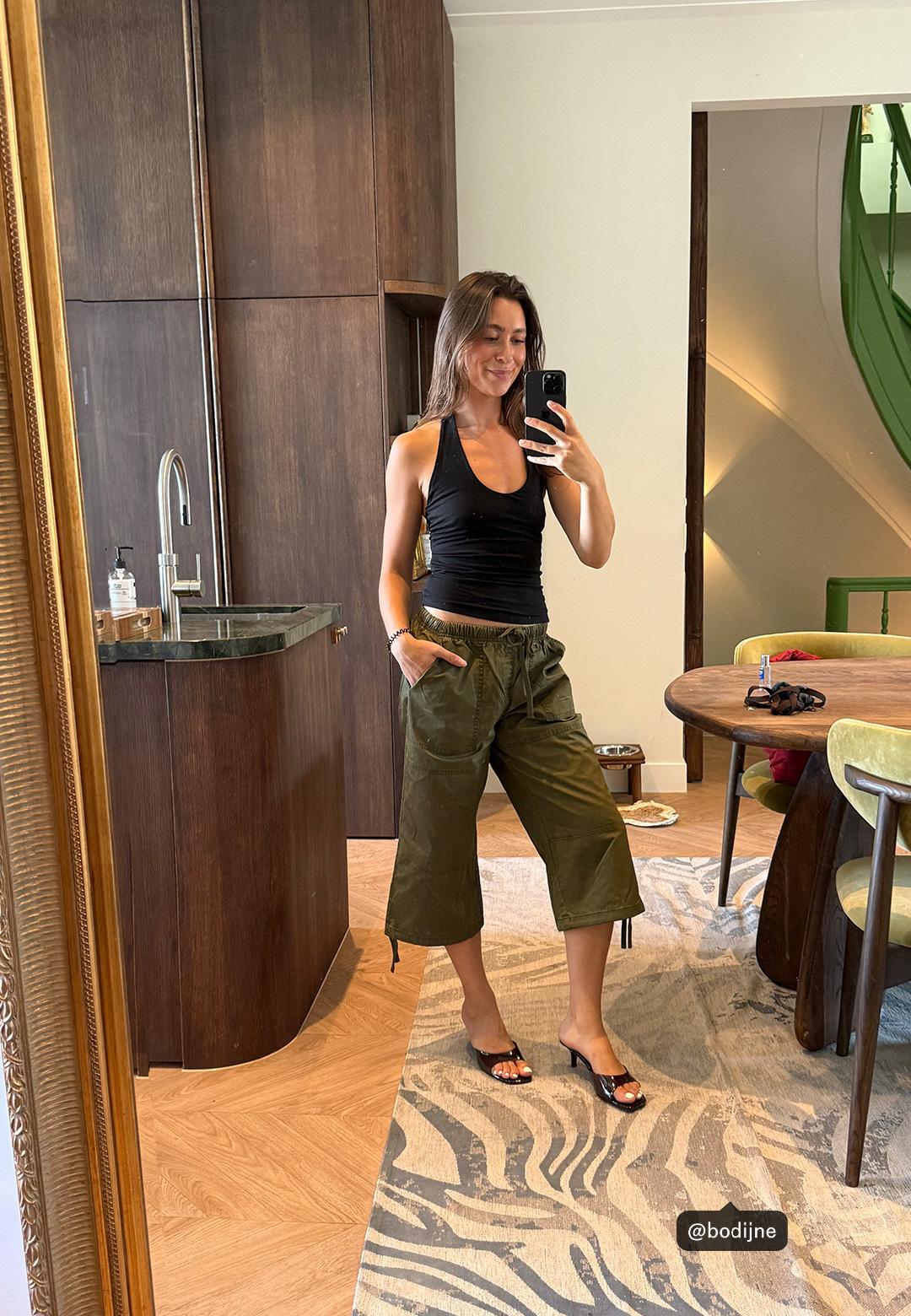 Stradivarius Halter yaka t-shirt görsel 7