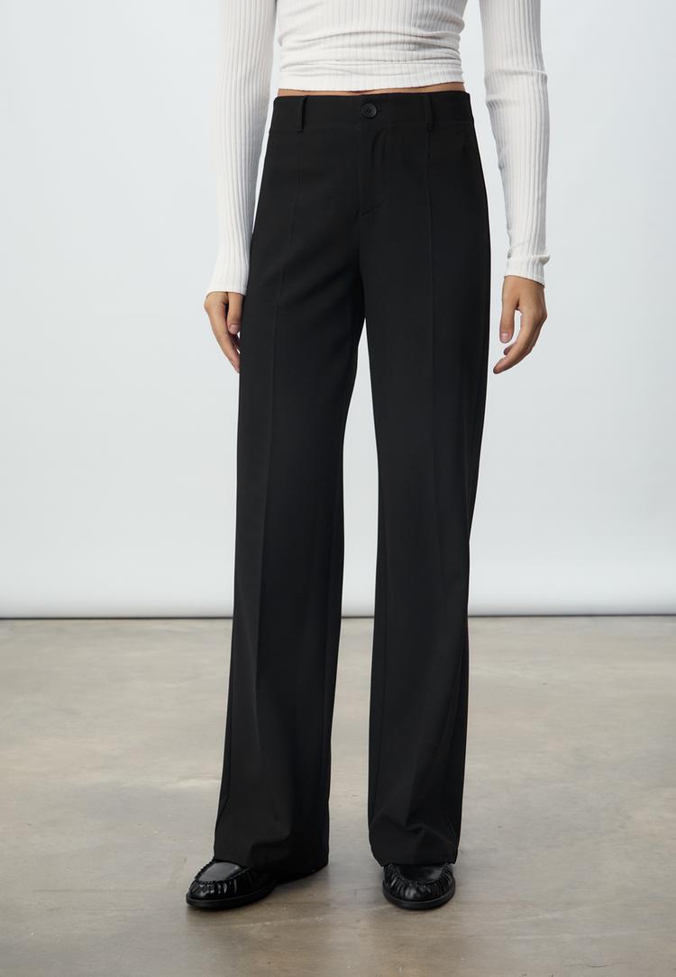 pantalon vestir wide leg