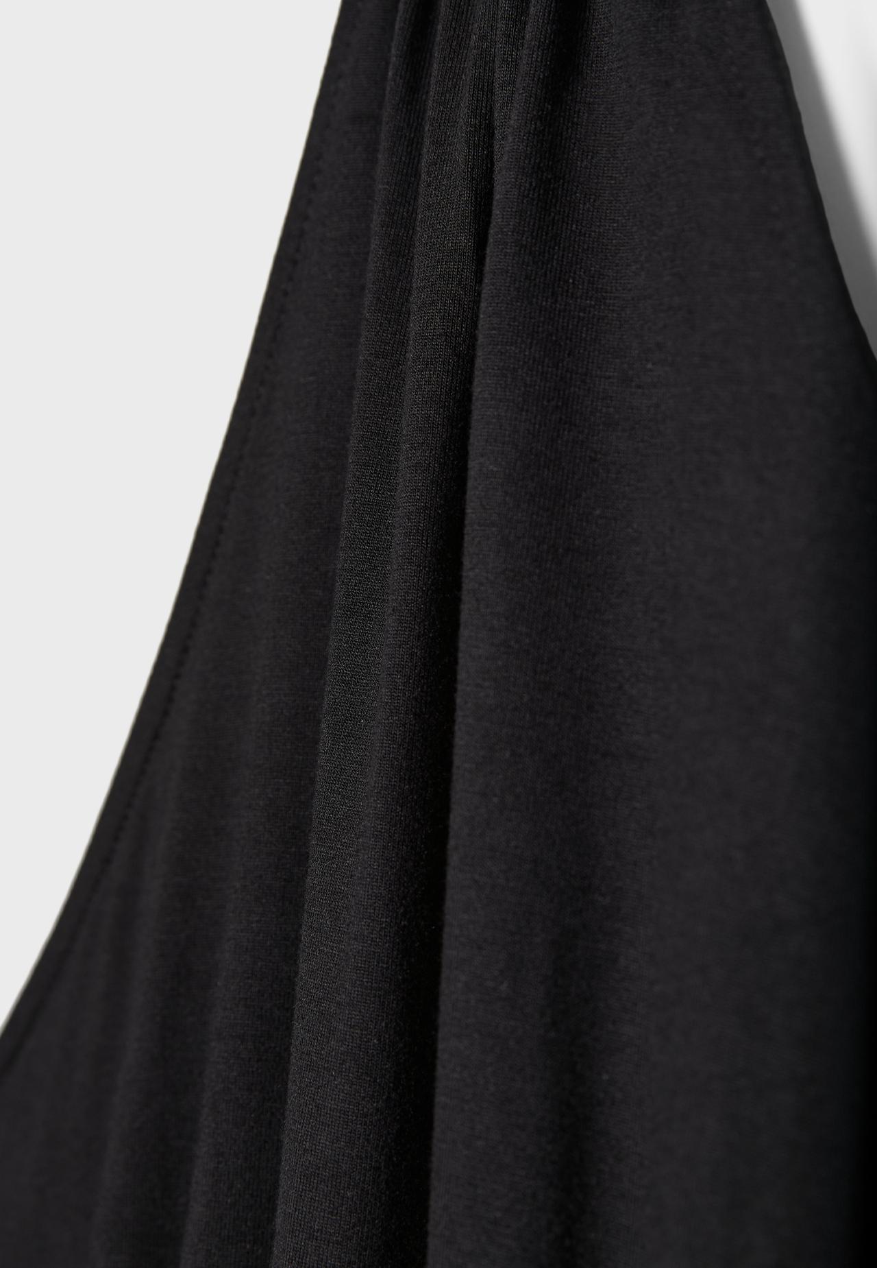 Halter dress — Black