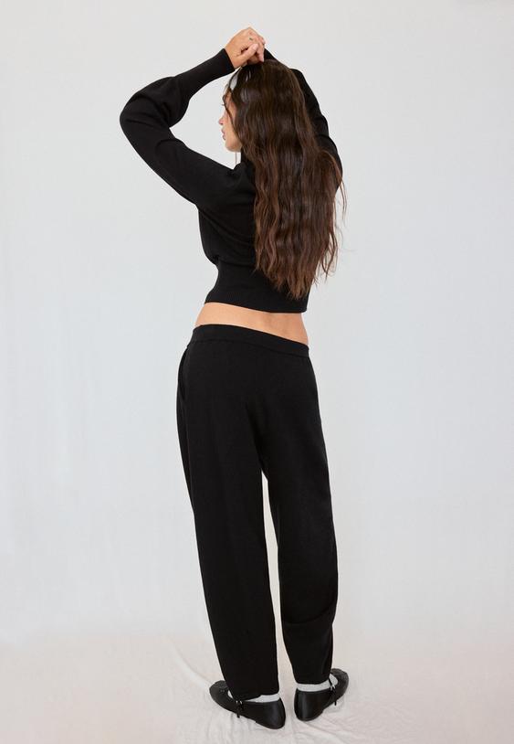 Pletene Barrel Pantalone