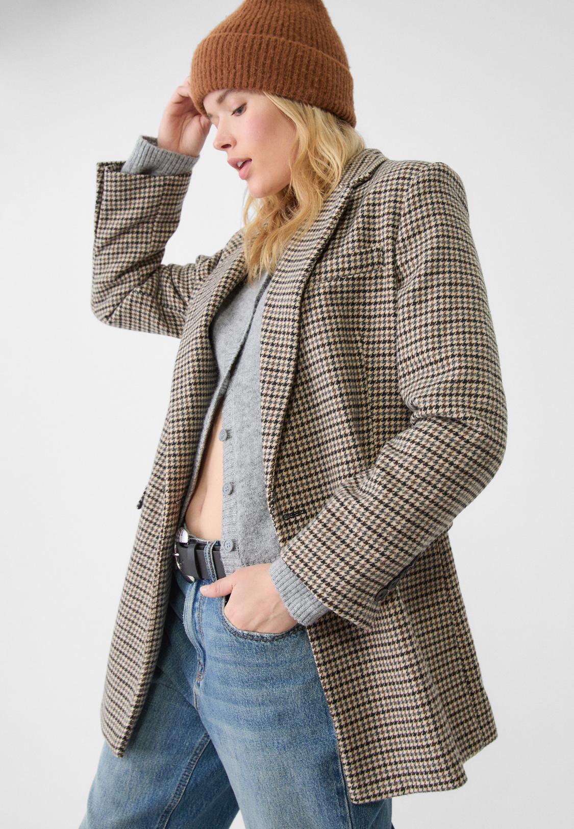 Traje Chaqueta Chaquetas Stradivarius Mujer 2021 Chaquetas Mujer