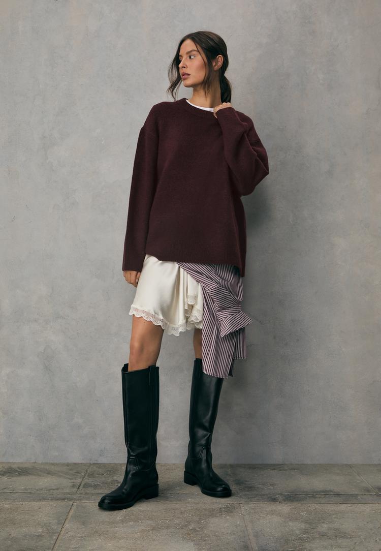 soft touch knit sweater