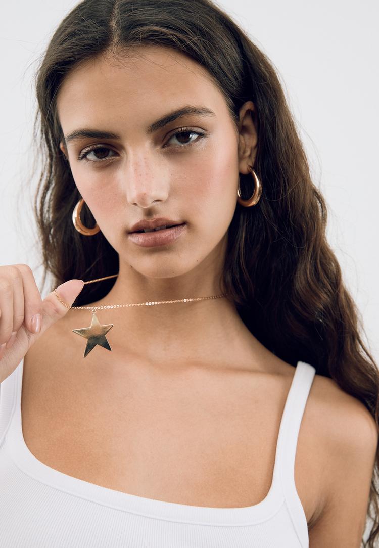 set 3 collares bunny y estrella