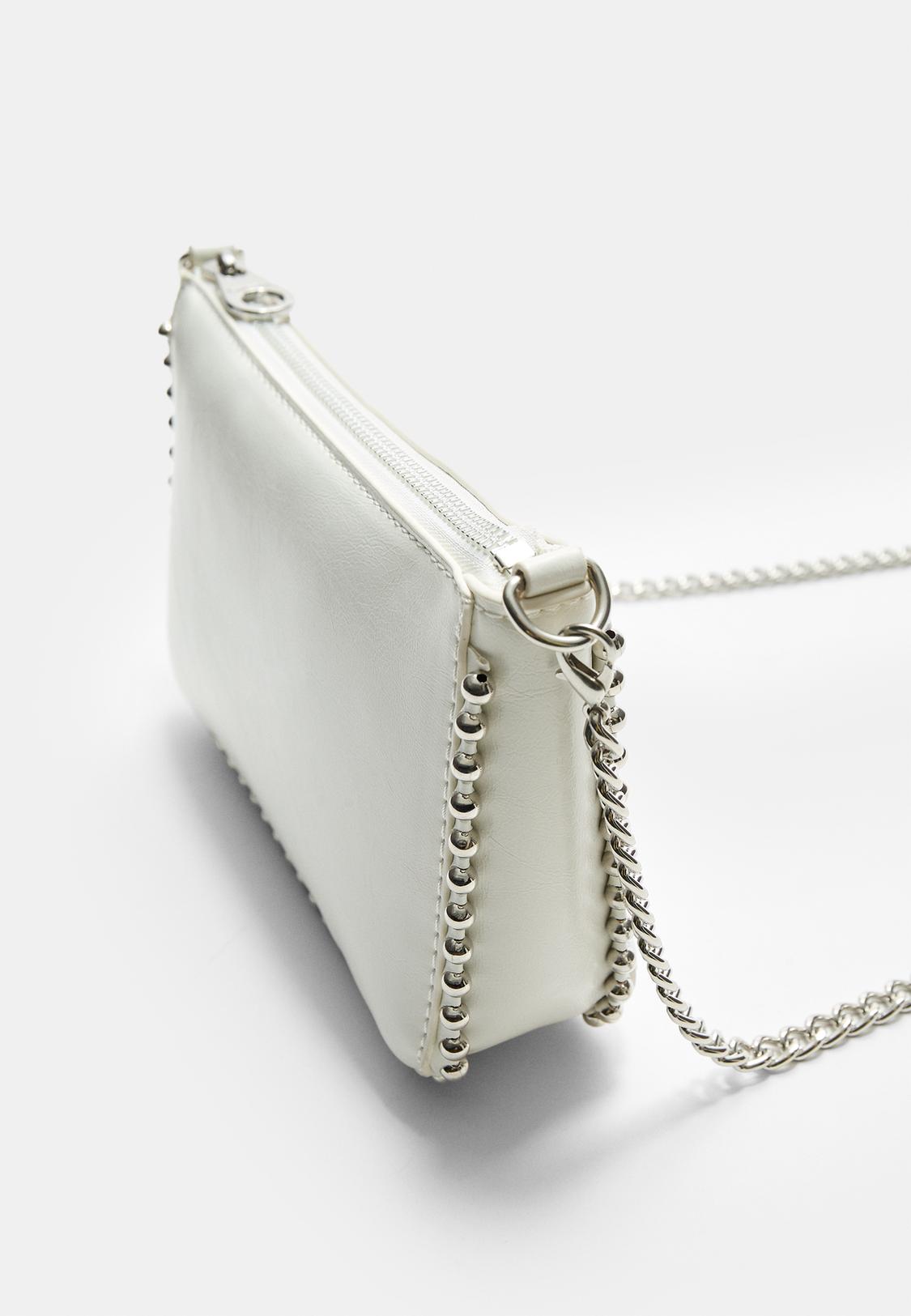 Mini Bolso Bolitas Bolso Lila Stradivarius Mini Bolso Bolitas