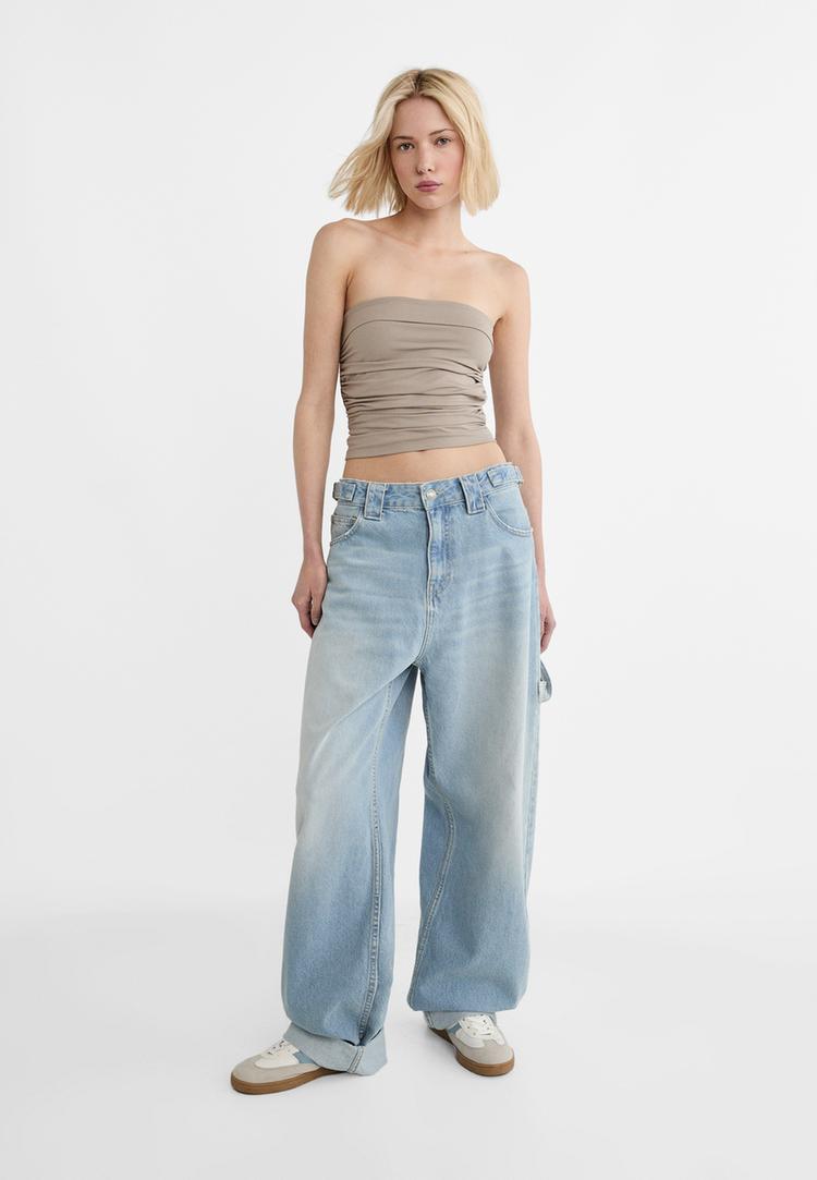 top bandeau vuelta frunces
