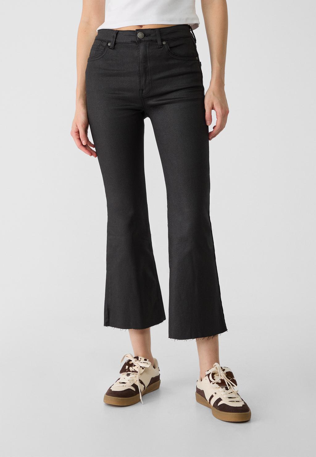 D78 Jeans cropped flare sarga