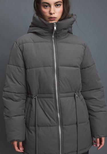Padded coat — Dark grey 3