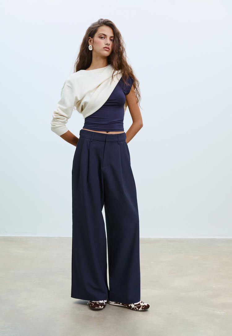 pantalon super wide ajustable