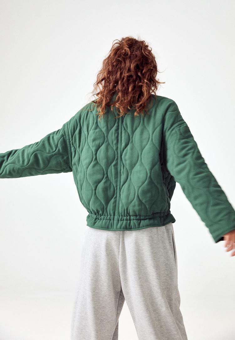 chaqueta acolchada