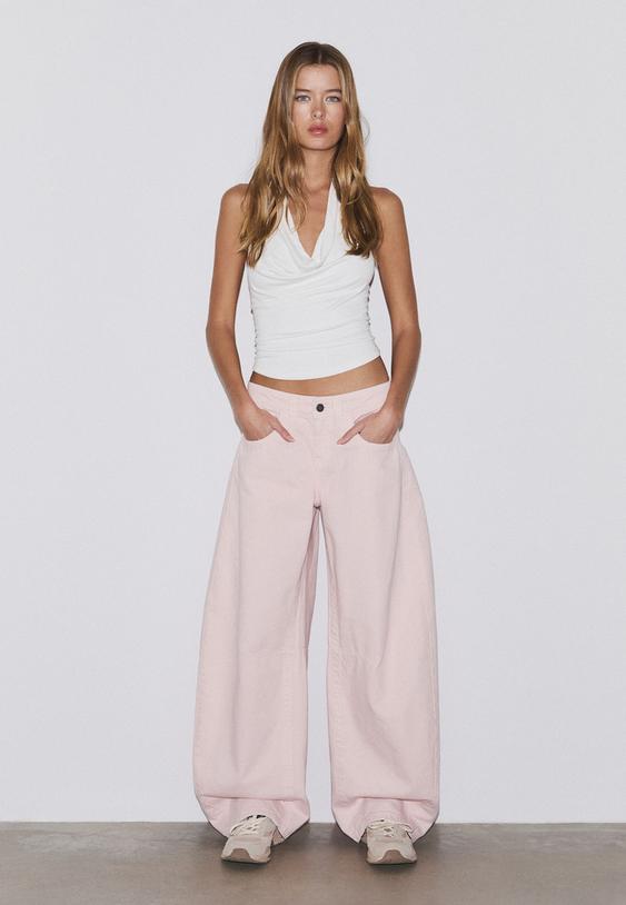 top halter drapeado