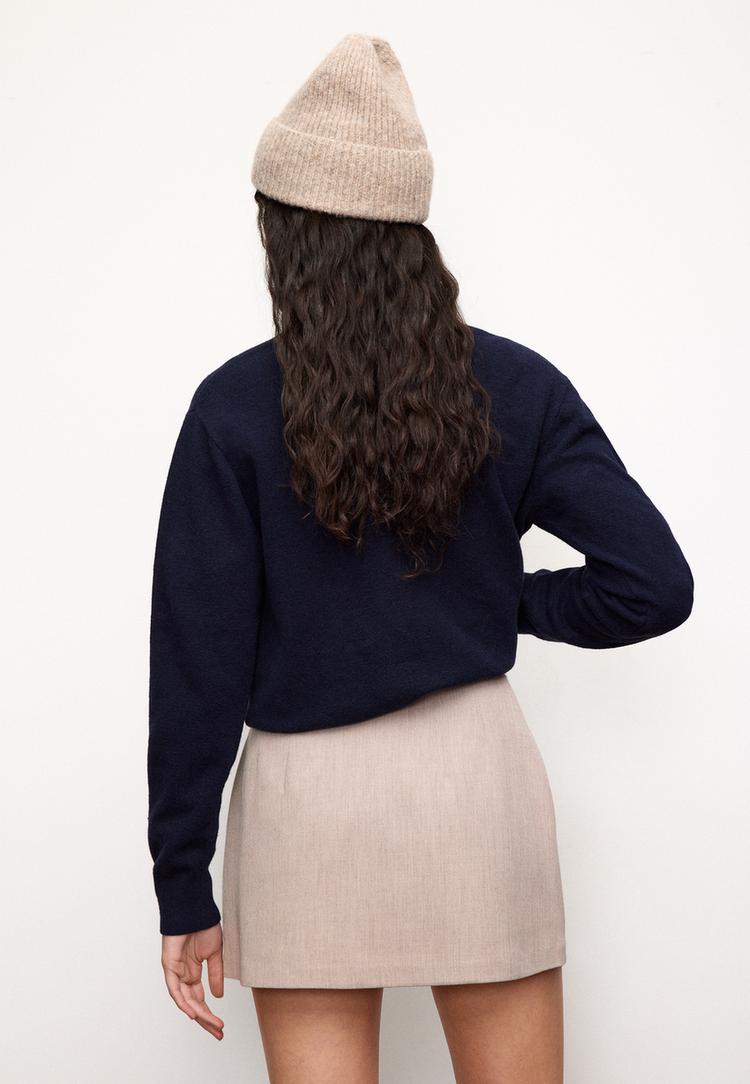 yan yırtmaclı sort etek