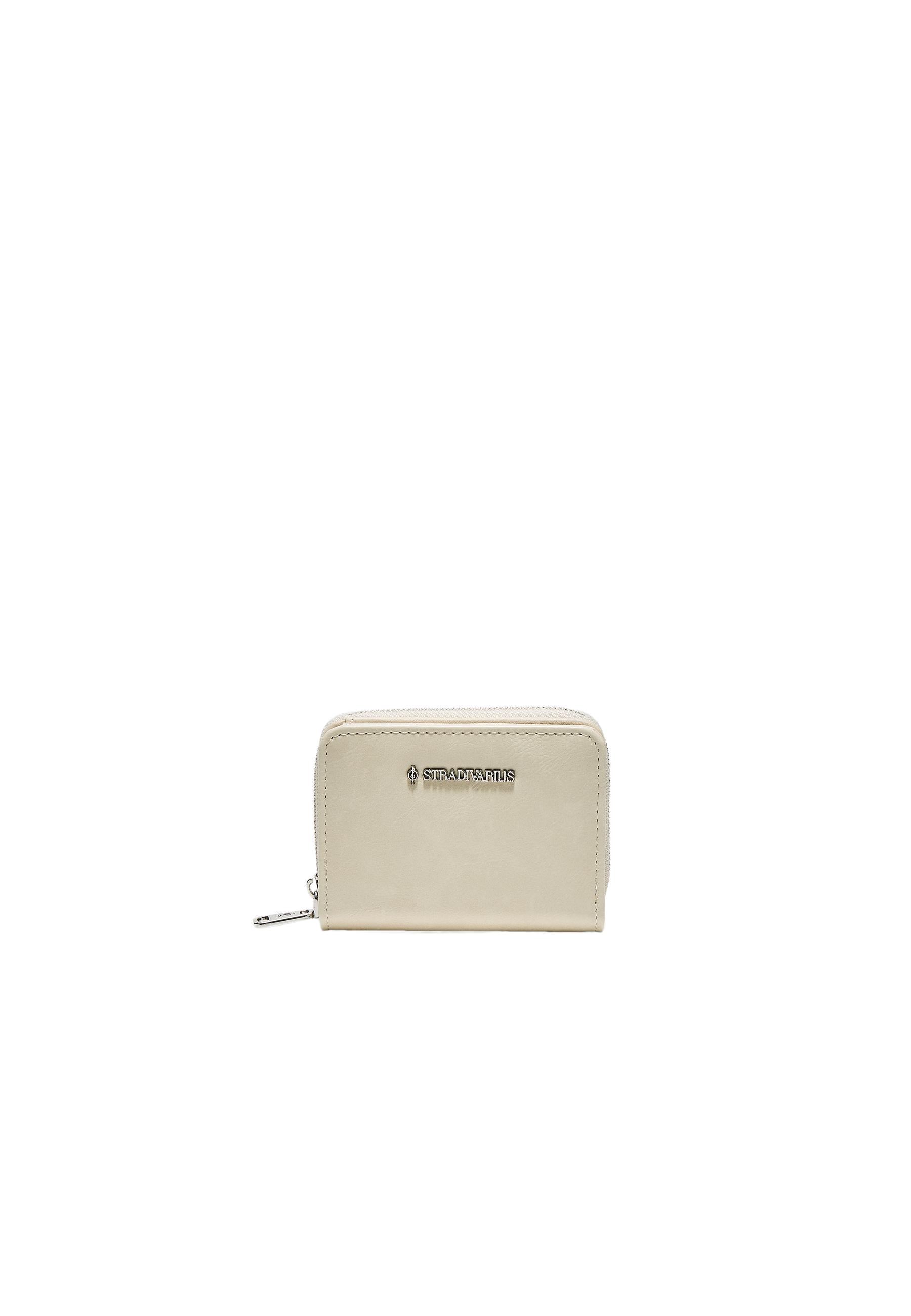 Rectangular purse — Ecru
