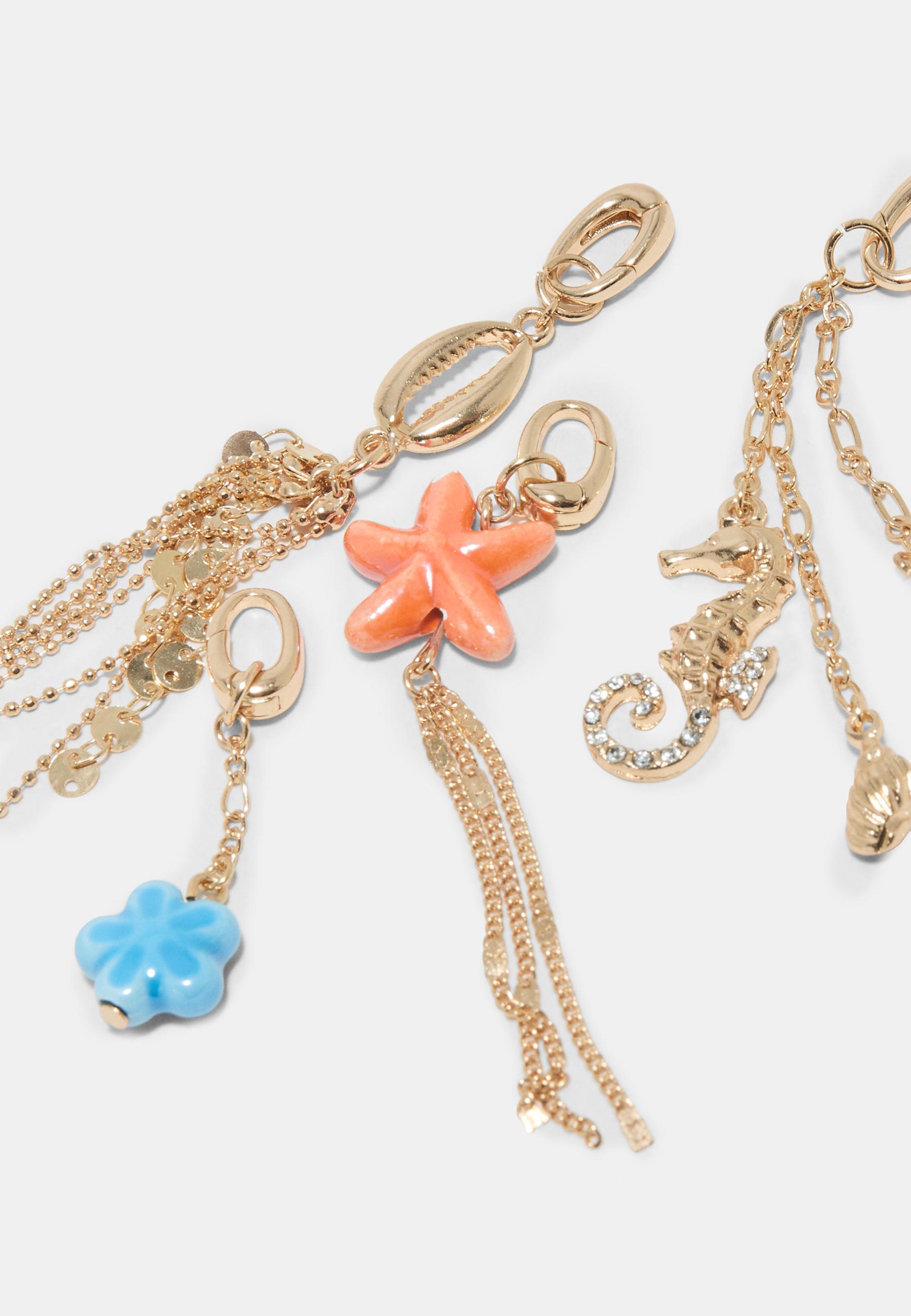 4'lü deniz yıldızı bikini charm seti - Görsel 4