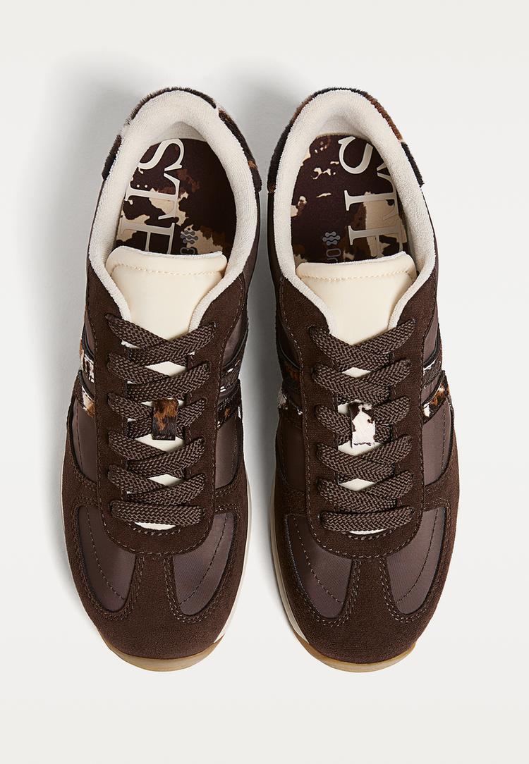 sapatilhas desportivas animal print