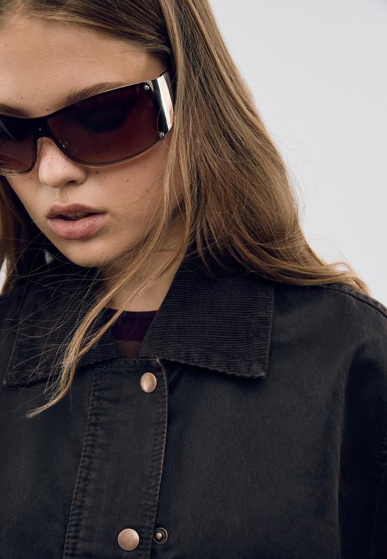 mumlu gorunumlu ksa kombin parka