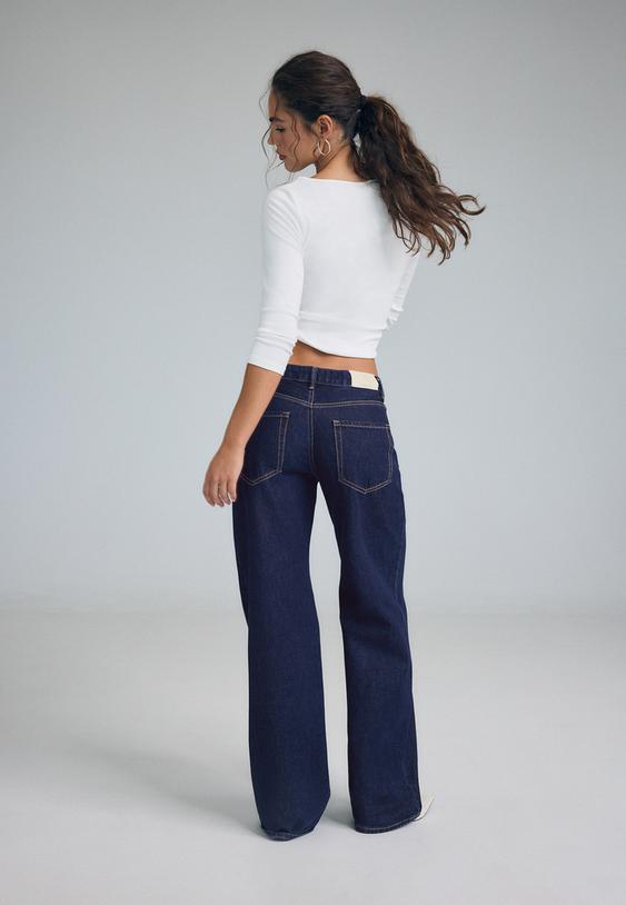 d91 jeans low wide leg