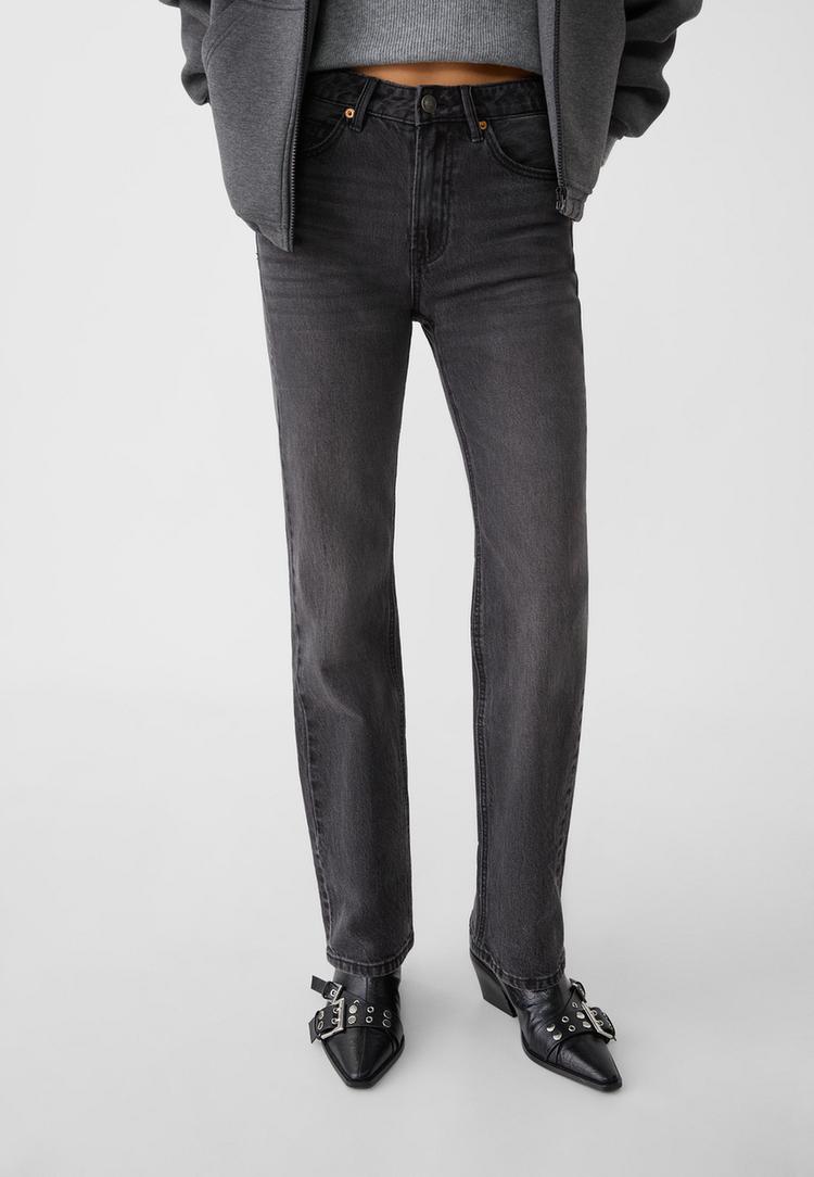 d98 jeans straight efecto vintage