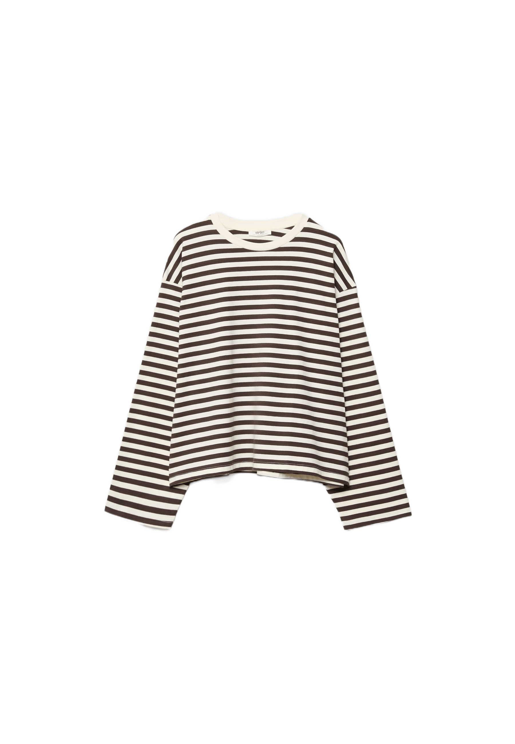 Stradivarius Çizgili uzun kollu t-shirt görsel 7