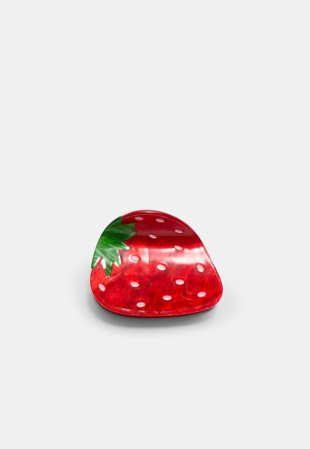 Strawberry hair clip