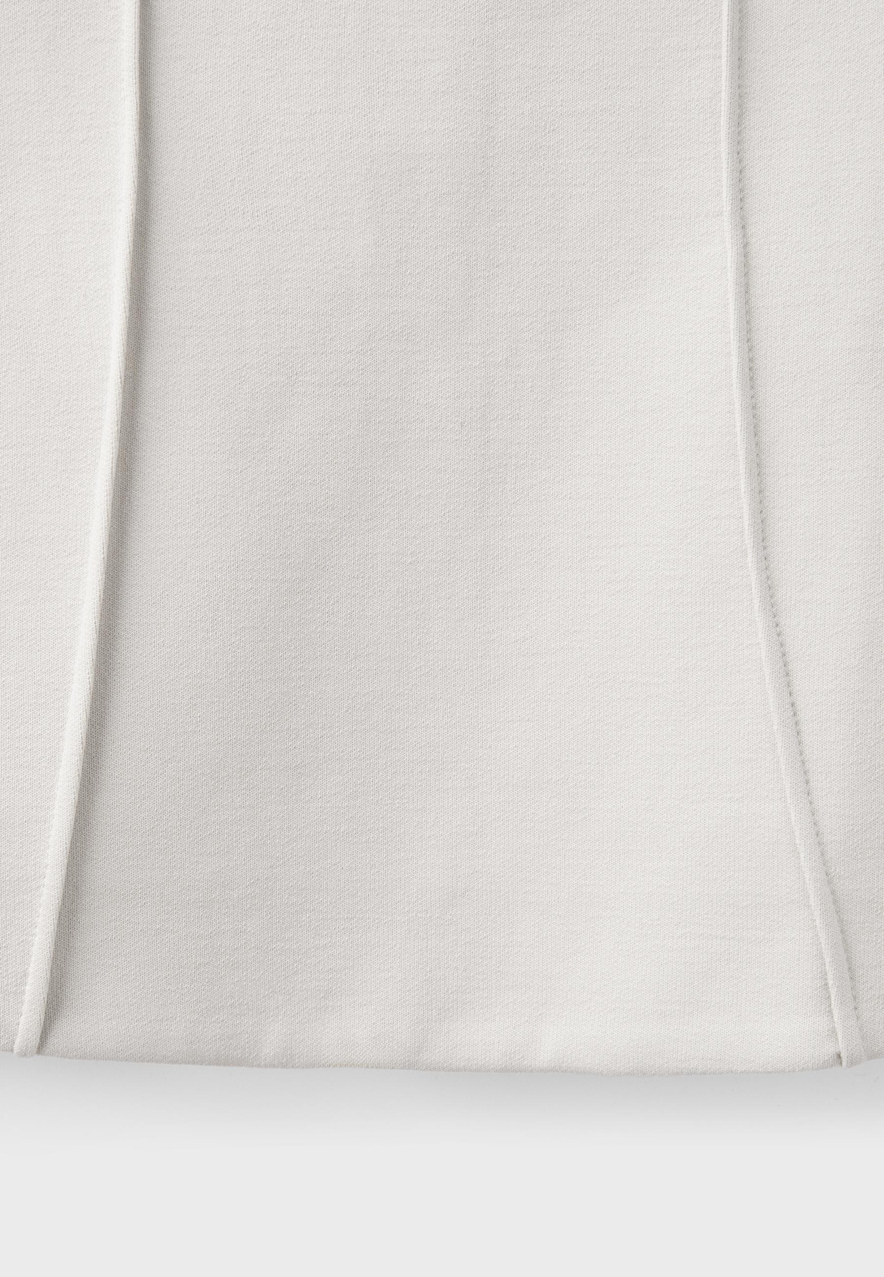 Sweetheart bandeau top — Ecru