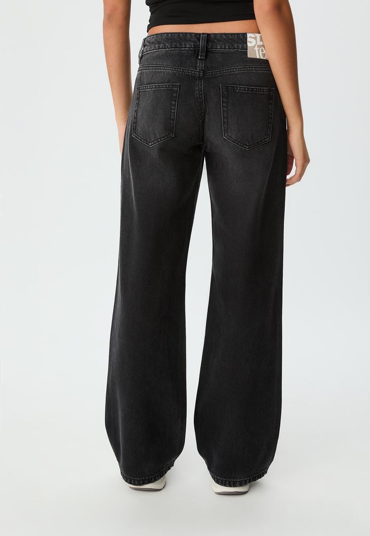 jeans low wide leg