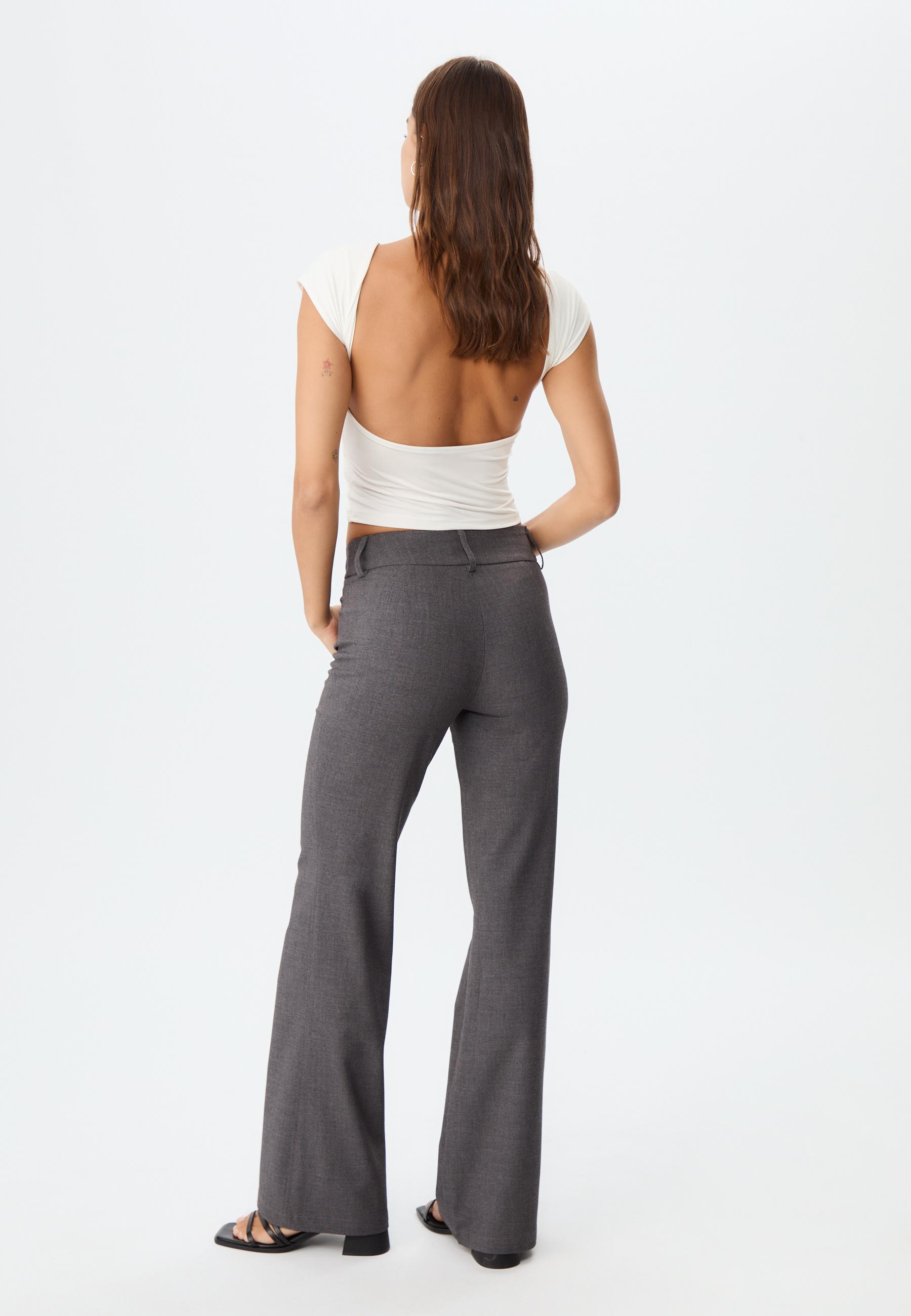 Formal bell bottom trousers - Women's fashion | Stradivarius